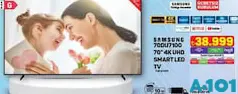 SAMSUNG 70DU7100 70 İNÇ 4K UHD SMART LED TV / AKILLI TELEVİZYON